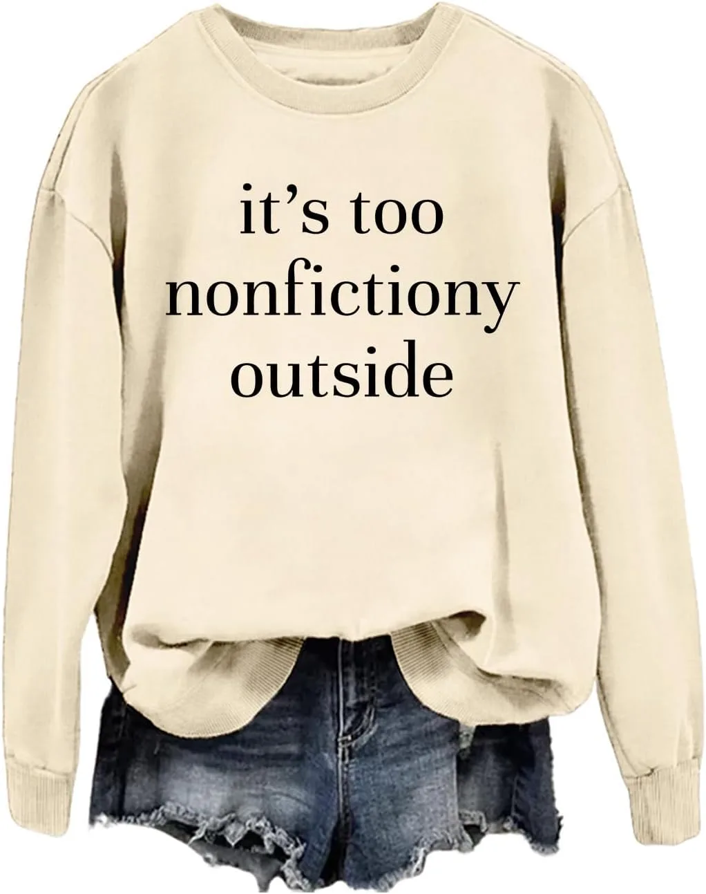 Толстовка It's Too Nonfictiony Outside
Толстовка It's Too Nonfictiony Outside