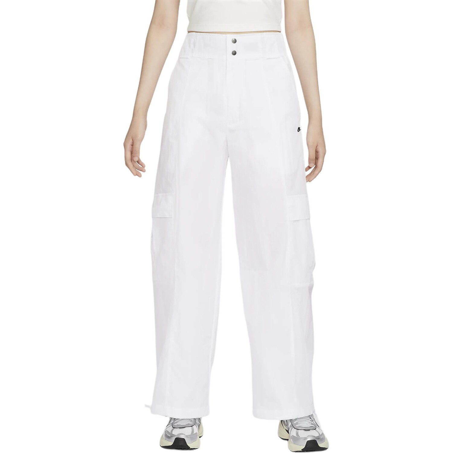 Брюки-карго женские белые/черные Nike
Брюки-карго женские белые/черные Nike