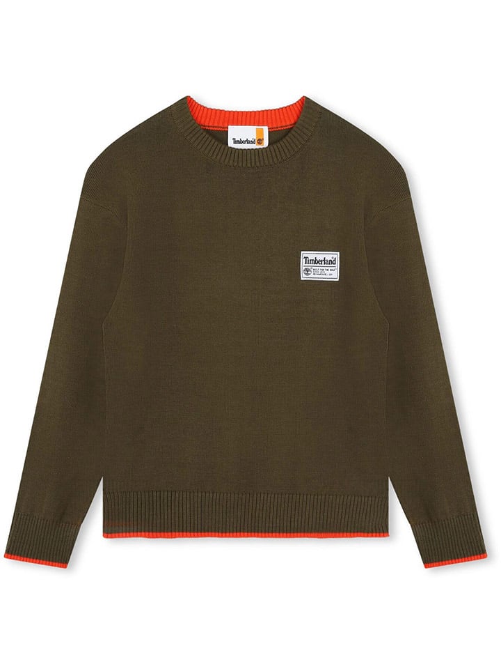 Свитер цвета хаки Timberland
Свитер цвета хаки Timberland