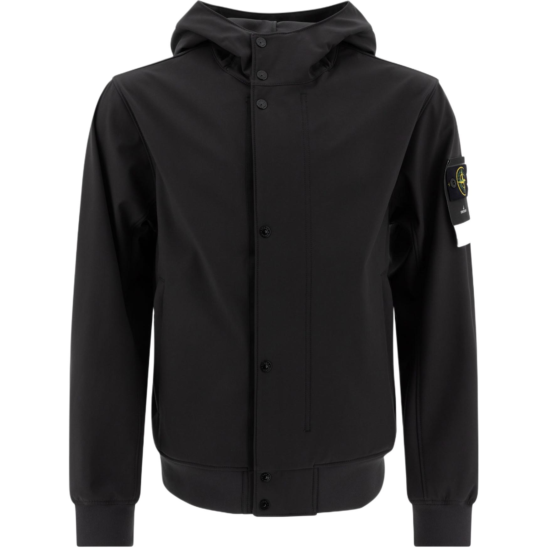 STONE ISLAND Куртка с капюшоном и нашивкой с логотипом, Charcoal Black
STONE ISLAND Куртка с капюшоном и нашивкой с логотипом, Charcoal Black