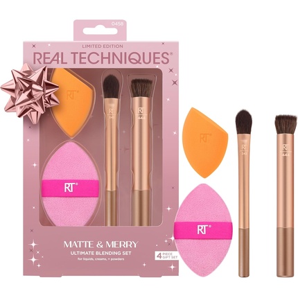 Набор для растушевки Matte & Merry Ultimate, 4 предмета, ограниченный выпуск Real Techniques
Набор для растушевки Matte & Merry Ultimate, 4 предмета, ограниченный выпуск Real Techniques