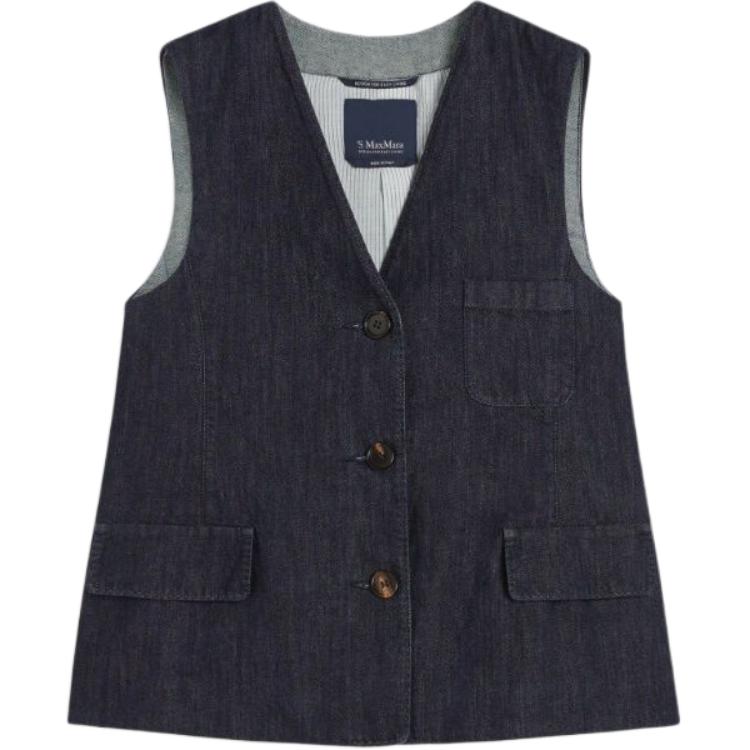 Женская джинсовая жилетка V-neck Moderate Denim 'S MAX MARA, denim синий
Женская джинсовая жилетка V-neck Moderate Denim 'S MAX MARA, denim синий