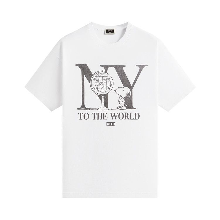 Футболка Kith For Peanuts New York To The World Vintage Tee, White
Футболка Kith For Peanuts New York To The World Vintage Tee, White