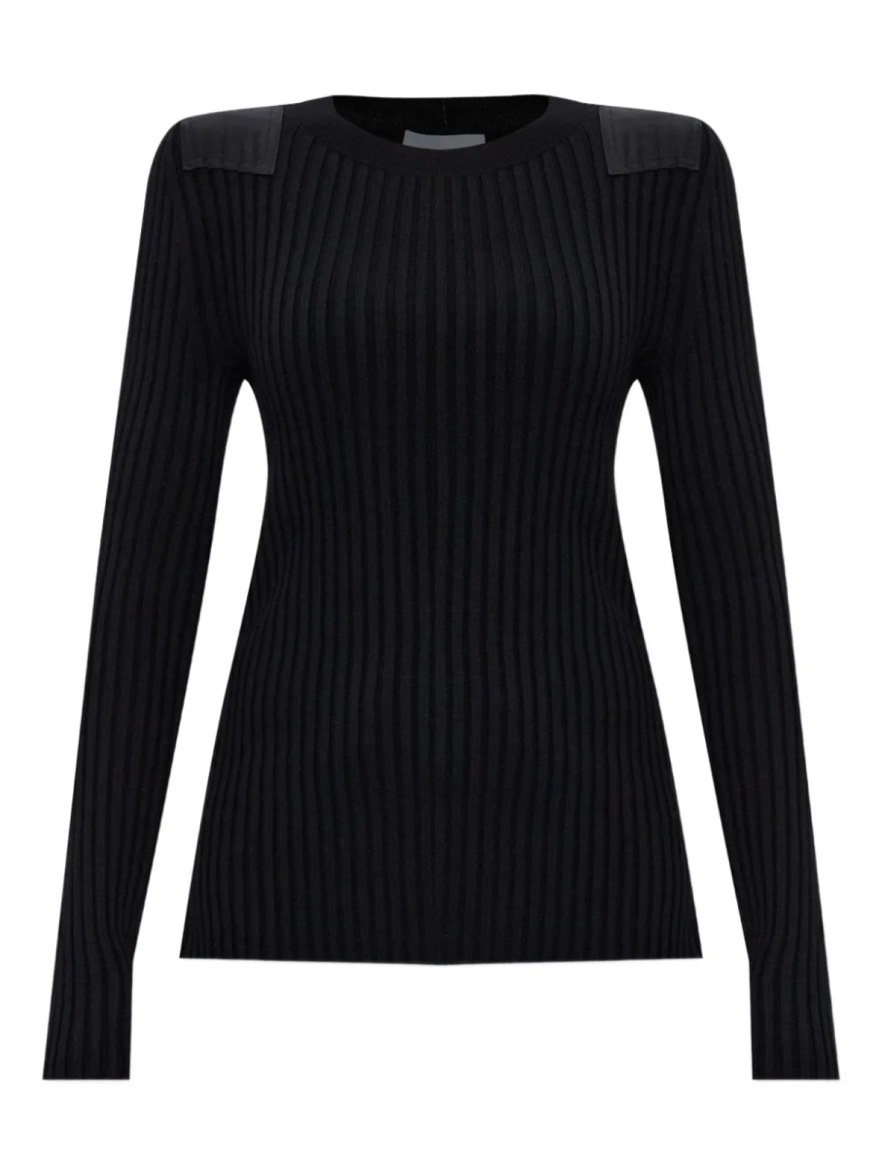 Топ с длинными рукавами в рубчик Helmut Lang, черный
Топ с длинными рукавами в рубчик Helmut Lang, черный
