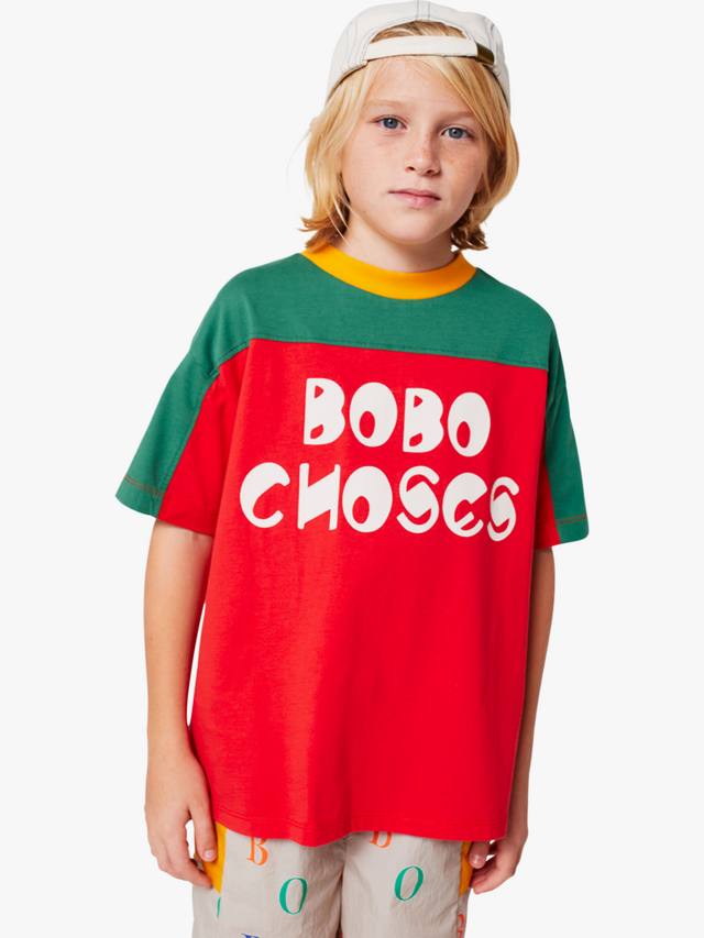 Детская хлопковая футболка с коротким рукавом и цветными блоками Bobo Choses, Red, Красный, Детская хлопковая футболка с коротким рукавом и цветными блоками Bobo Choses, Red
Детская хлопковая футболка с коротким рукавом и цветными блоками Bobo Choses, Red, Красный, Детская хлопковая футболка с коротким рукавом и цветными блоками Bobo Choses, Red