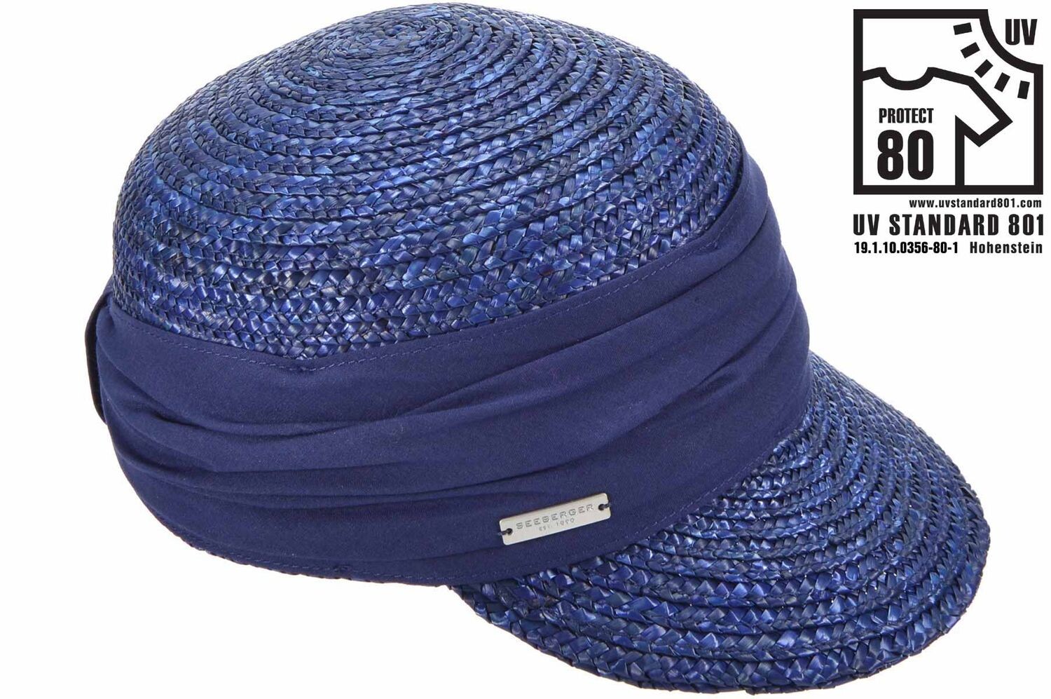 Бейсболка Seeberger Strohhut, синий
Бейсболка Seeberger Strohhut, синий