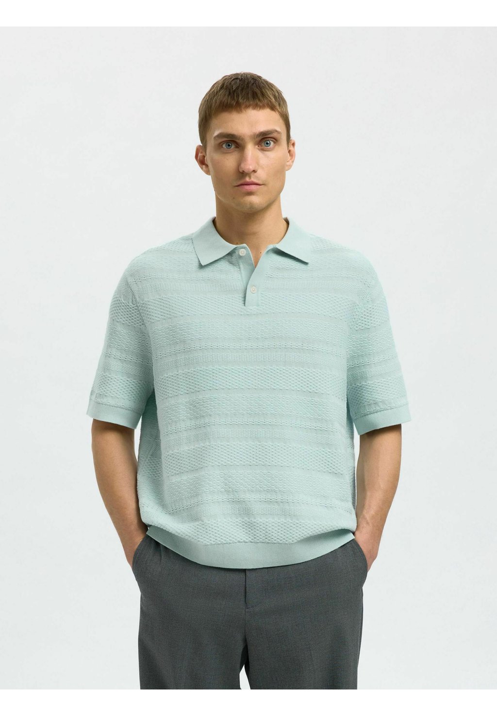 Рубашка поло SLHFOAM RELAXED STRUCTURE Selected Homme, бирюзовый
Рубашка поло SLHFOAM RELAXED STRUCTURE Selected Homme, бирюзовый