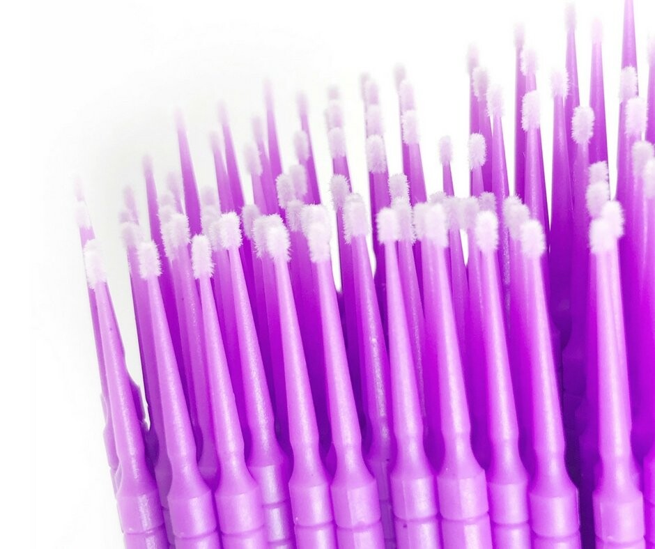 Project Lashes, Микроаппликаторы, фиолетовые, 100 шт., 1,5 мм
Project Lashes, Микроаппликаторы, фиолетовые, 100 шт., 1,5 мм