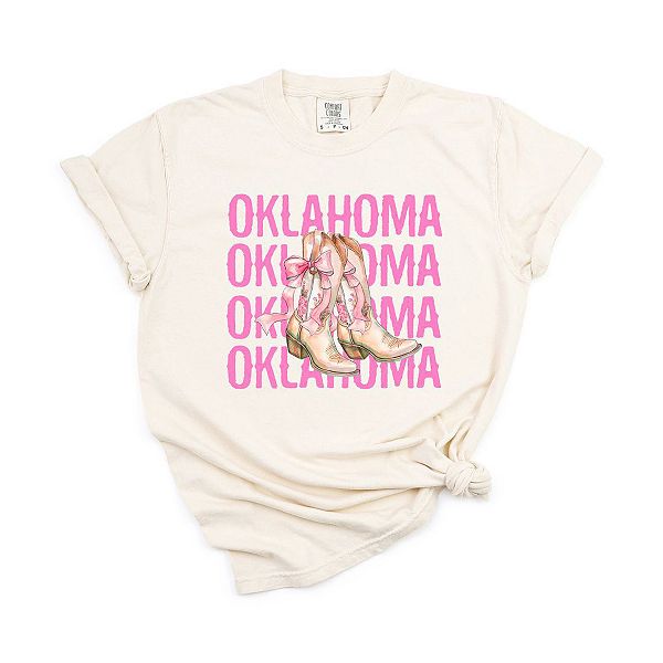 Футболка Coquette Oklahoma Cowgirl Boots Garment Dyed Simply Sage Market, Ivory
Футболка Coquette Oklahoma Cowgirl Boots Garment Dyed Simply Sage Market, Ivory