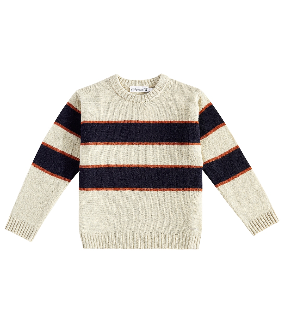 Полосатый шерстяной свитер Branco Bonpoint, Dove Grey
Полосатый шерстяной свитер Branco Bonpoint, Dove Grey