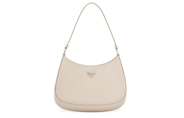 PRADA Блестящая кожаная сумка-полумесяц на плечо женская пустынно-желтая
PRADA Блестящая кожаная сумка-полумесяц на плечо женская пустынно-желтая