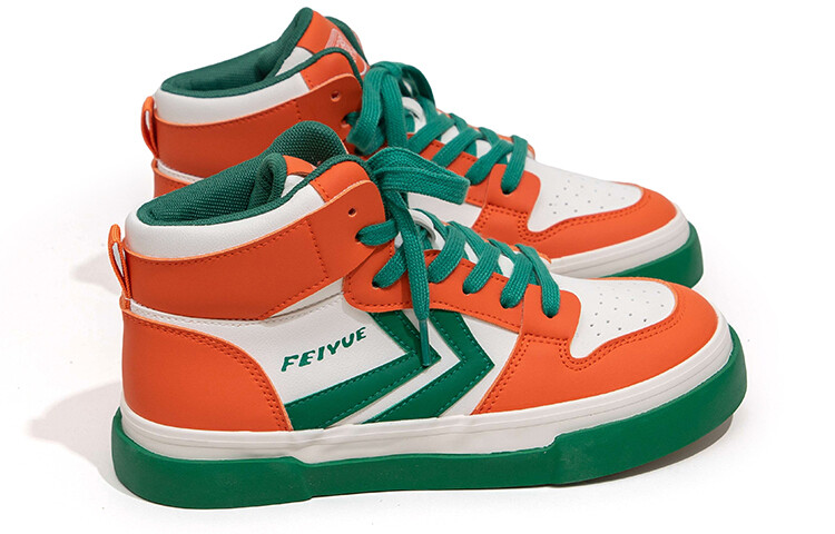 Кеды, скейтборд обувь женская высокая рис оранжевый зеленый Feiyue
Кеды, скейтборд обувь женская высокая рис оранжевый зеленый Feiyue