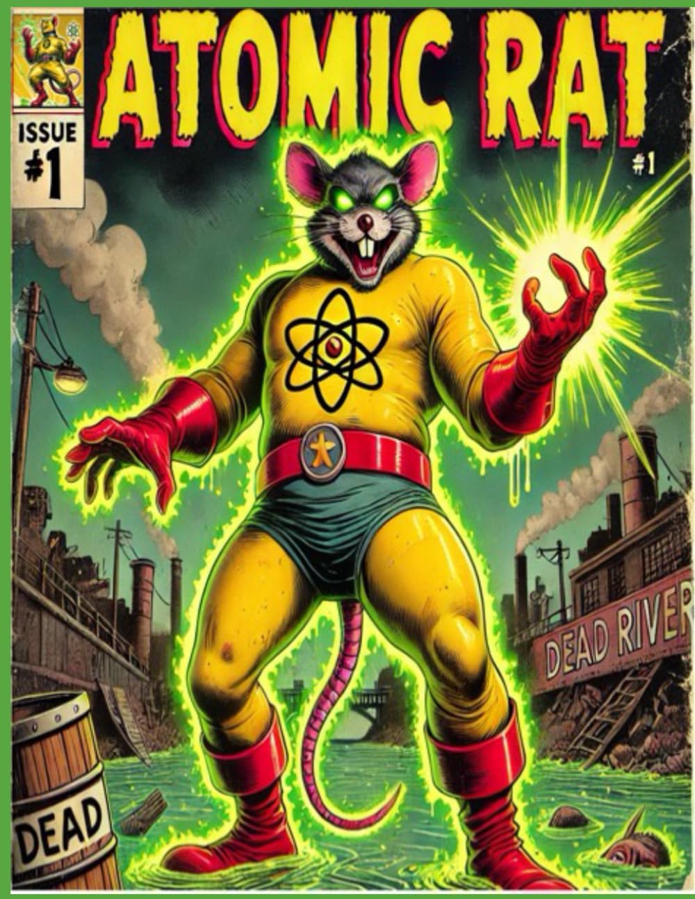 The Atomic Rat #1 (Tales From The Trash) (Independently published)
The Atomic Rat #1 (Tales From The Trash) (Independently published)