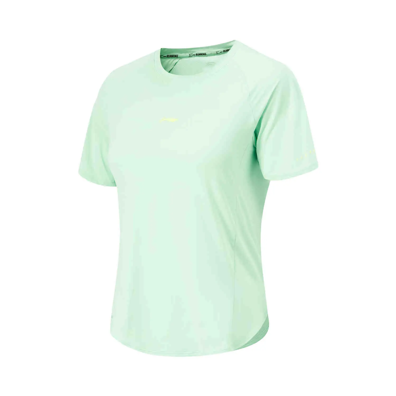 Футболка для бега LiNing женская охлаждающая зеленая
Футболка для бега LiNing женская охлаждающая зеленая