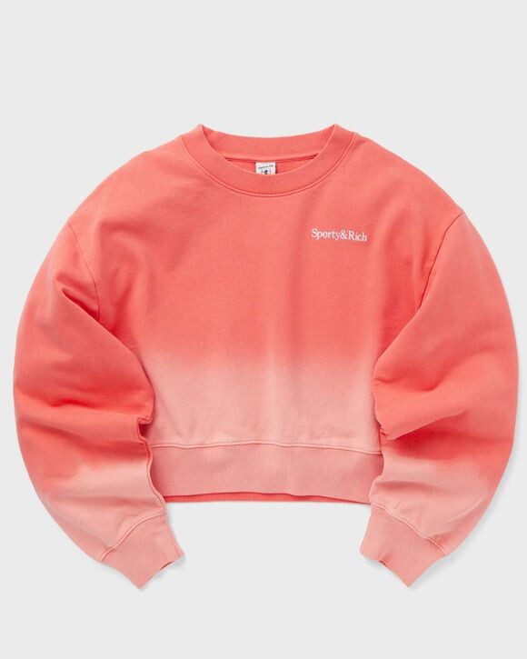 Толстовка Sporty & Rich Serif Logo Embroidered Cropped Crewneck Dip Dye, цвет dip dye pink
Толстовка Sporty & Rich Serif Logo Embroidered Cropped Crewneck Dip Dye, цвет dip dye pink