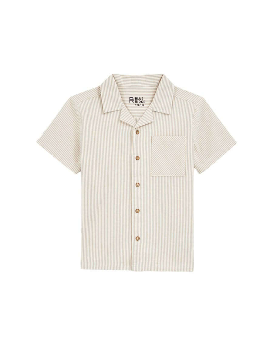 Рубашка обычного кроя на пуговицах WE Fashion, бежевый
Рубашка обычного кроя на пуговицах WE Fashion, бежевый