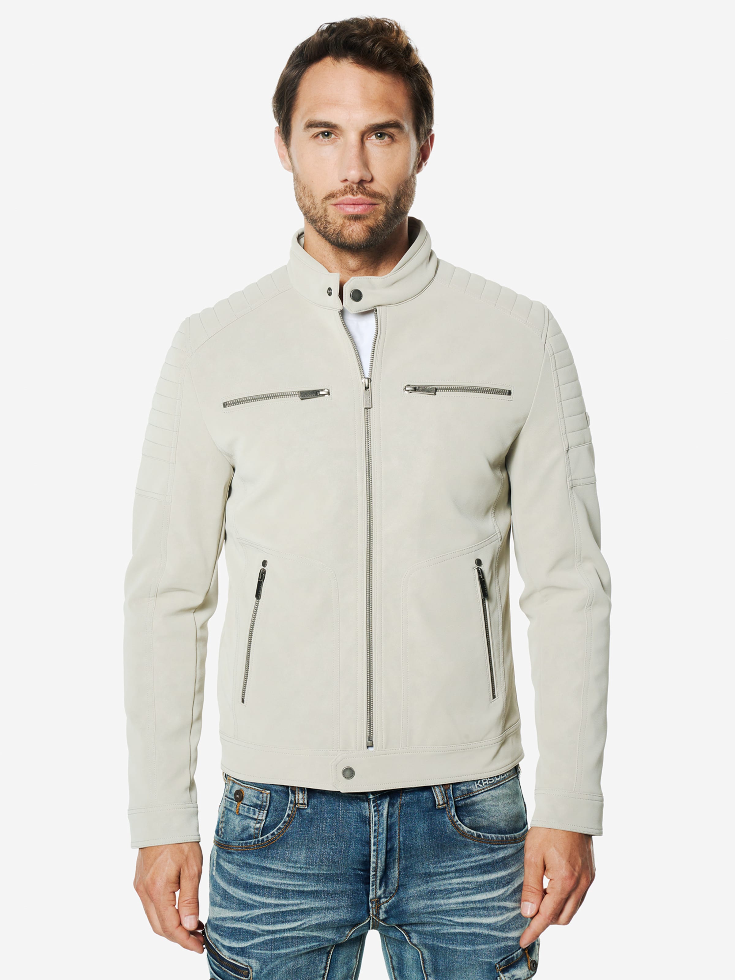 KOROSHI Межсезонная куртка в светло-сером цвете
KOROSHI Межсезонная куртка в светло-сером цвете