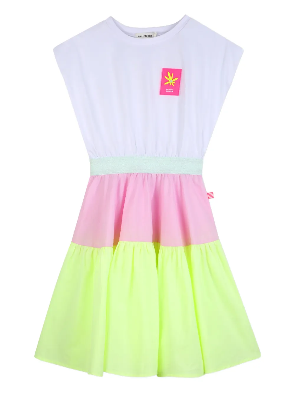 Платье с нашивкой-логотипом Billieblush, белый
Платье с нашивкой-логотипом Billieblush, белый