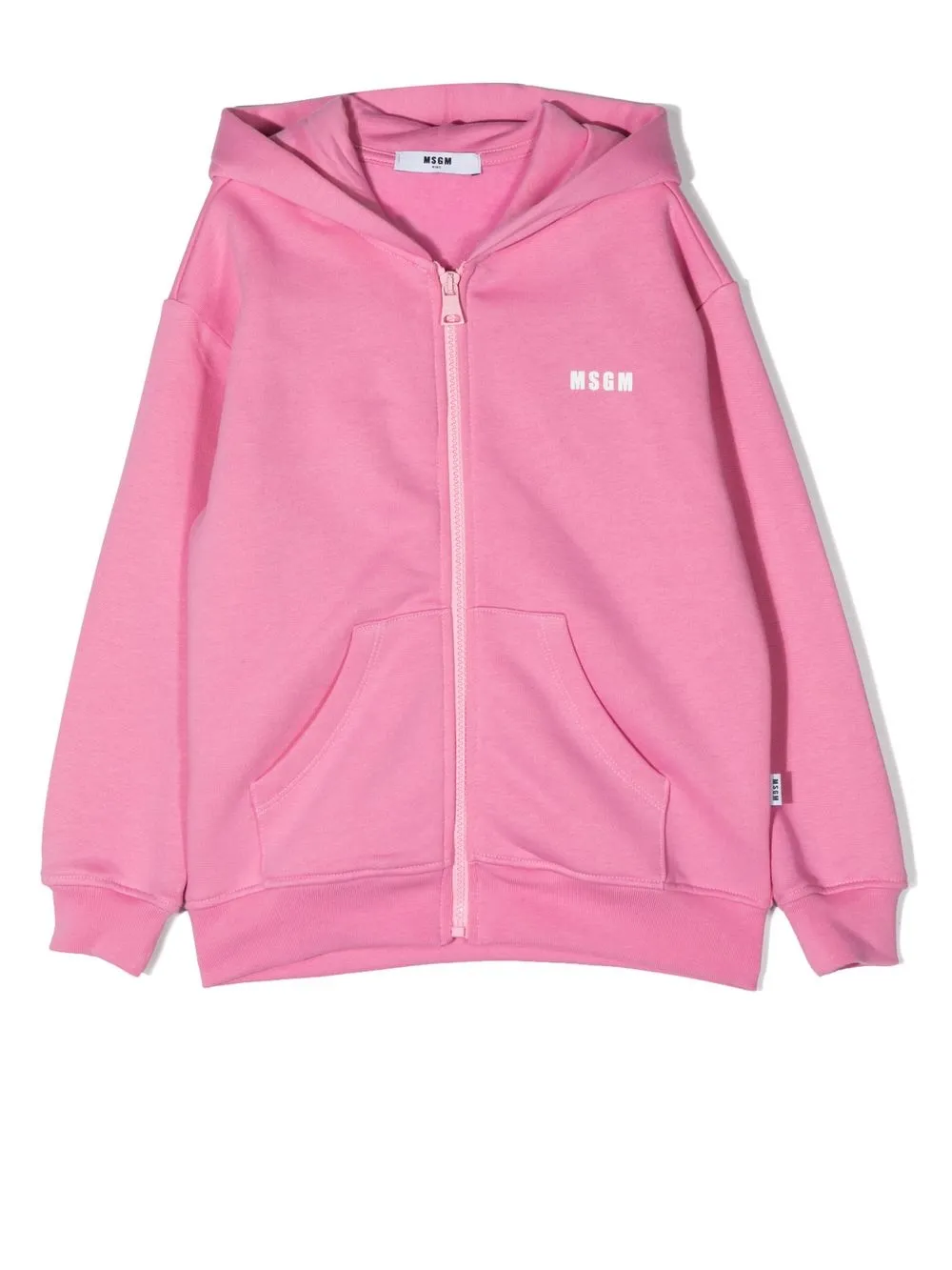 Худи на молнии с логотипом Msgm Kids, розовый
Худи на молнии с логотипом Msgm Kids, розовый