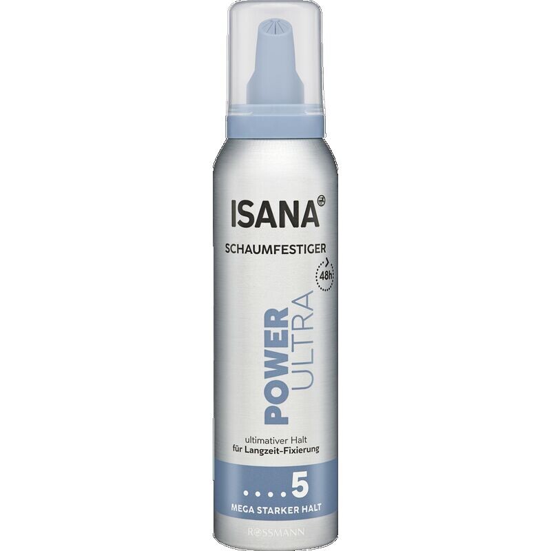 Power Ultra мусс ISANA, 150 ml
Power Ultra мусс ISANA, 150 ml