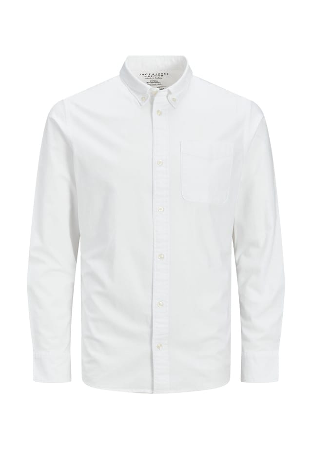 Рубашка Brook приталенная рубашка с длинными рукавами и воротником на пуговицах Jack & Jones, белый
Рубашка Brook приталенная рубашка с длинными рукавами и воротником на пуговицах Jack & Jones, белый