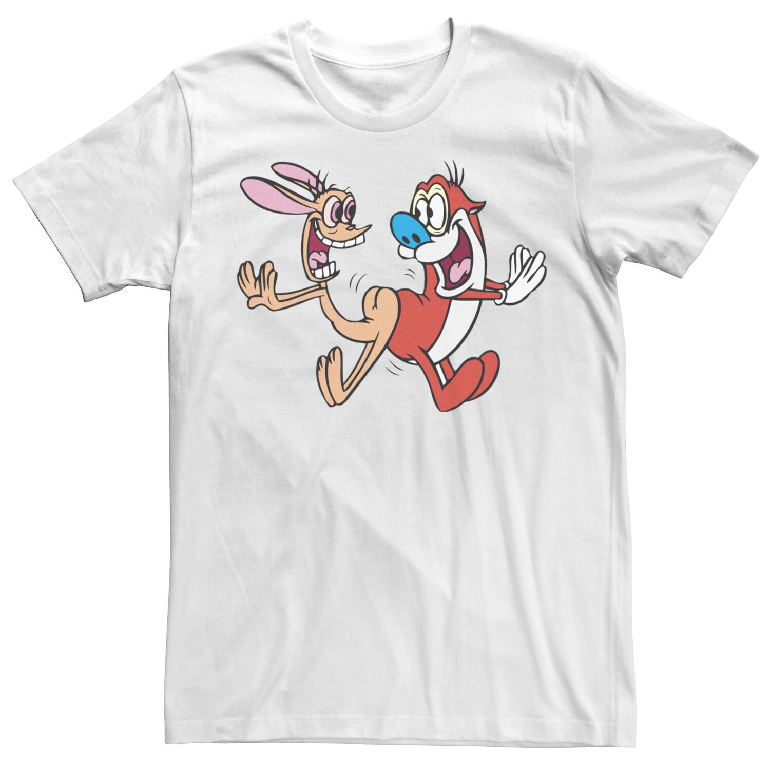 Мужская футболка Ren & Stimpy Jumping For Joy с портретом Licensed Character
Мужская футболка Ren & Stimpy Jumping For Joy с портретом Licensed Character