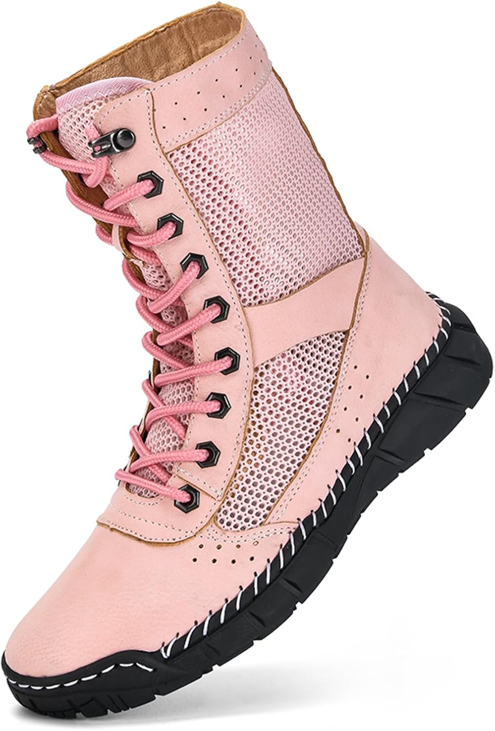 Мужские кожаные дышащие высокие ботинки на шнуровке с круглым носком Tengfeifly, красный
Мужские кожаные дышащие высокие ботинки на шнуровке с круглым носком Tengfeifly, красный