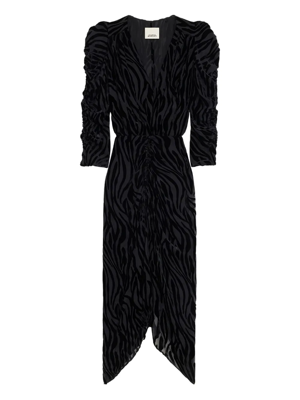 Платье Nemil с объемными рукавами и зебровым принтом ISABEL MARANT, черный
Платье Nemil с объемными рукавами и зебровым принтом ISABEL MARANT, черный