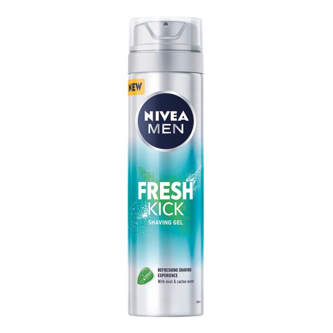 Гель для бритья Fresh Kick Nivea Men, 200 мл
Гель для бритья Fresh Kick Nivea Men, 200 мл