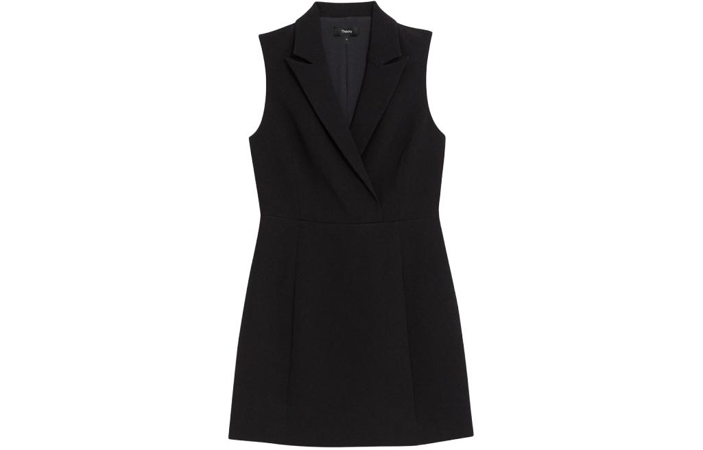 Мини-платье с V-образным вырезом THEORY, черный
Мини-платье с V-образным вырезом THEORY, черный