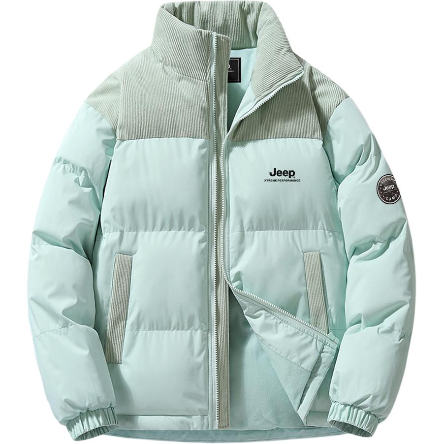 Пуховик Unisex Stand Collar утепленный стеганый Jeep, aqua синий
Пуховик Unisex Stand Collar утепленный стеганый Jeep, aqua синий