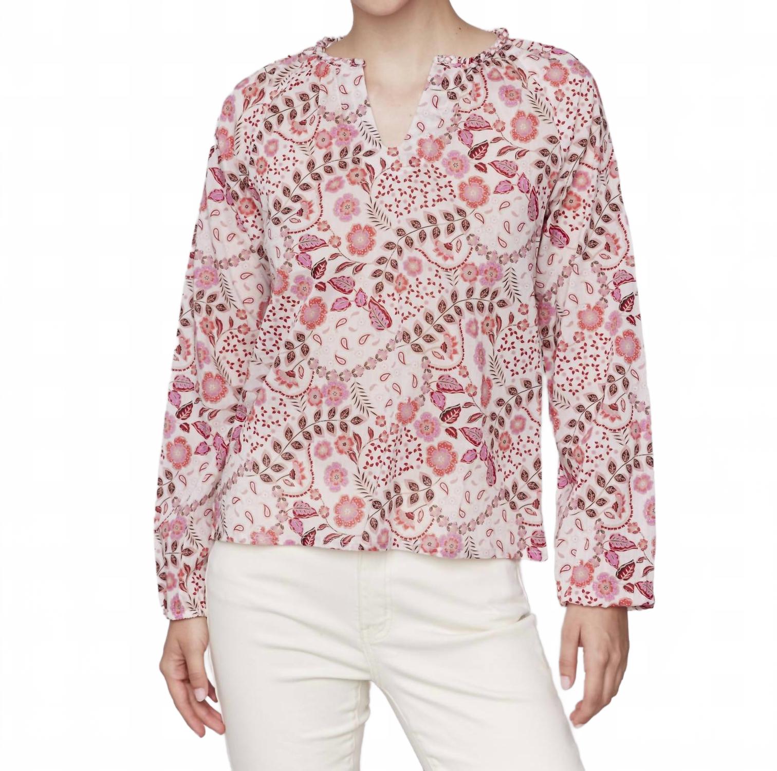 Принтованный реглан с длинным рукавом поповер блузка в стиле дотси CHARLIE B, Ditsy
Принтованный реглан с длинным рукавом поповер блузка в стиле дотси CHARLIE B, Ditsy