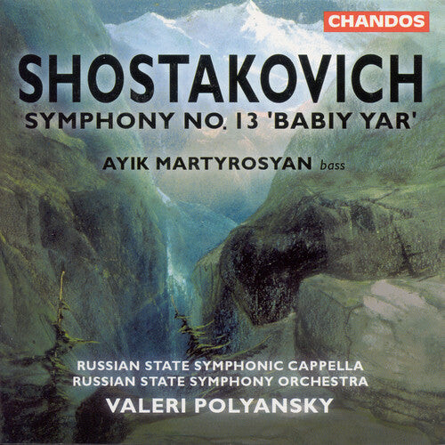 CD диск Shostakovich / Martyrosyan / Polyansky: Symphony 13 / Babiy Yar Op 113
CD диск Shostakovich / Martyrosyan / Polyansky: Symphony 13 / Babiy Yar Op 113