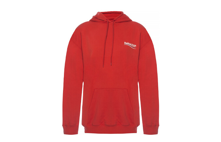 Толстовка женская Balenciaga с карманом, красный
Толстовка женская Balenciaga с карманом, красный