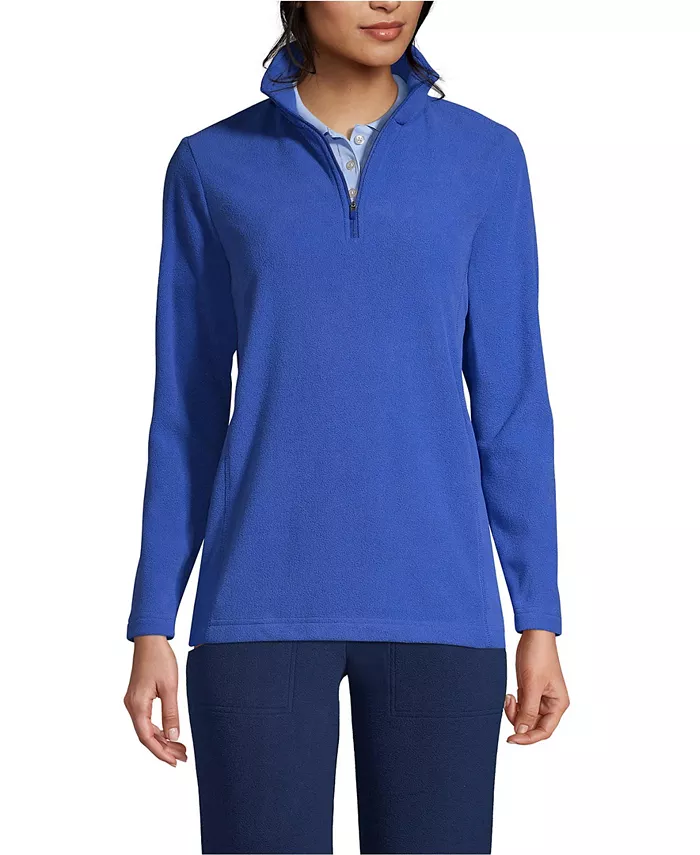 Женский флисовый пуловер Thermacheck 100 с застежкой-молнией на четверть оборота Lands' End, синий
Женский флисовый пуловер Thermacheck 100 с застежкой-молнией на четверть оборота Lands' End, синий