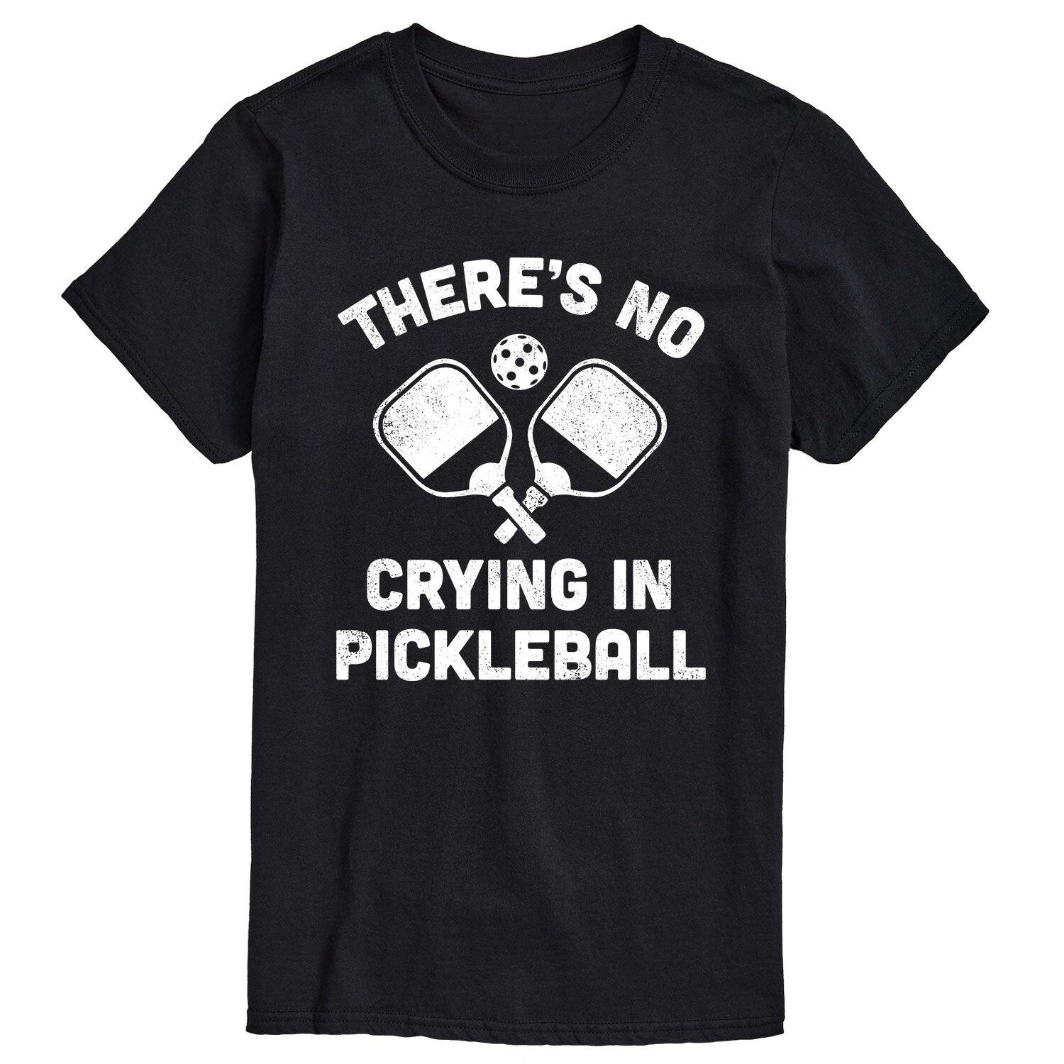 Мужская футболка No Crying Pickleball Licensed Character
Мужская футболка No Crying Pickleball Licensed Character