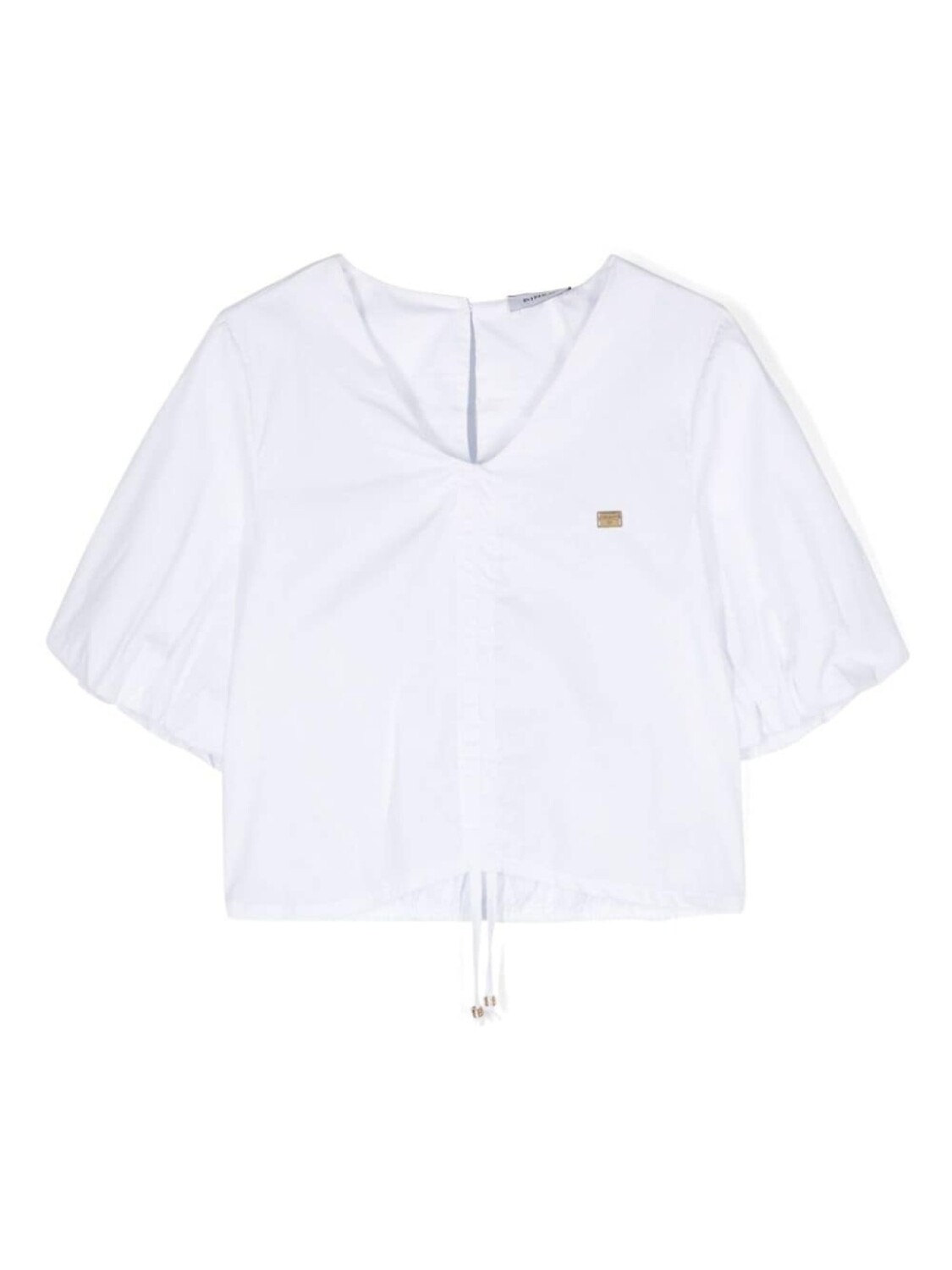 Pinko поплиновая блузка с укороченными рукавами, белый
Pinko поплиновая блузка с укороченными рукавами, белый