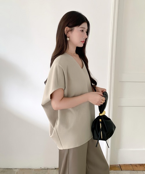 By LEGNA Футболка с коротким рукавом, кокон, LEGNA, бежевый
By LEGNA Футболка с коротким рукавом, кокон, LEGNA, бежевый