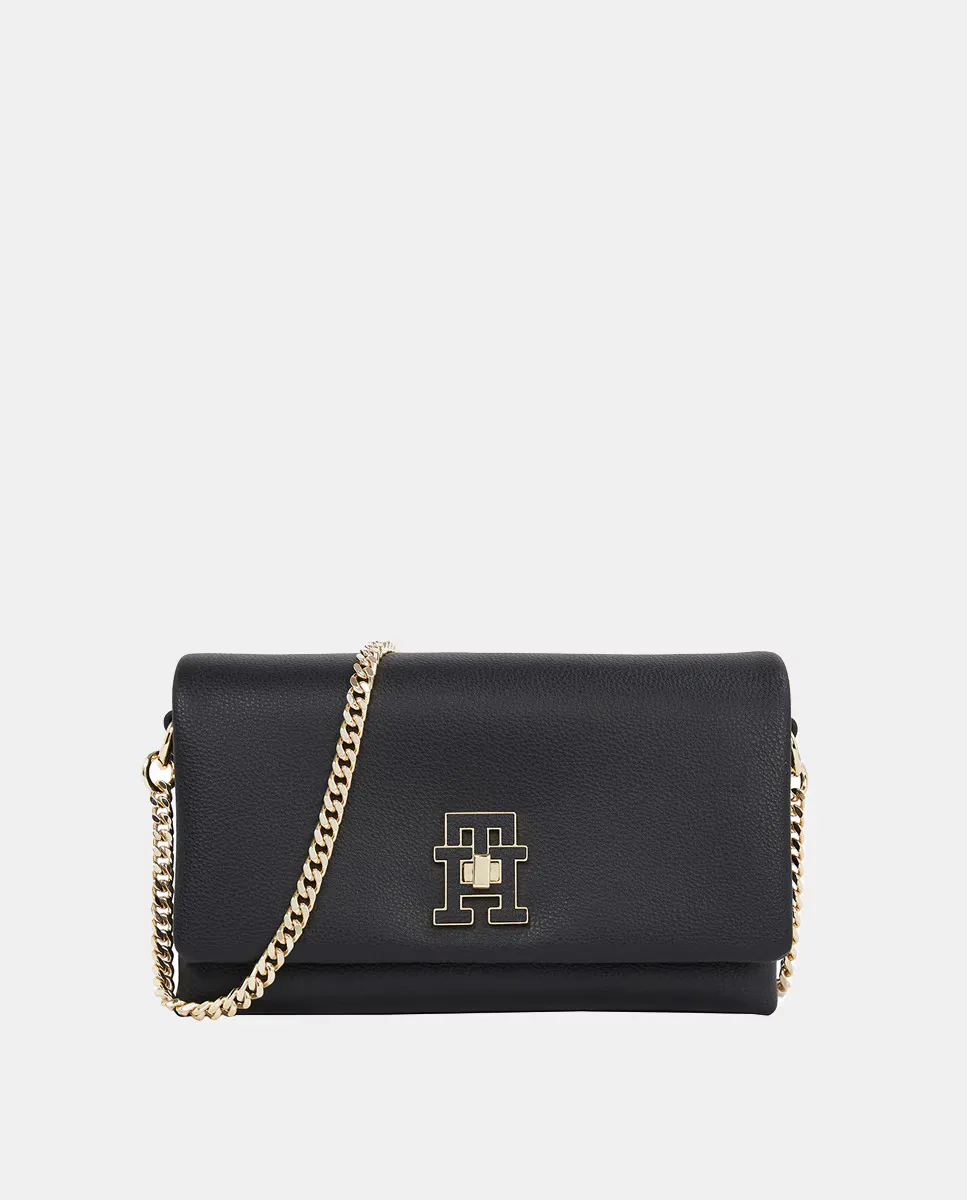 Сумка через плечо с цепочкой в черном цвете Tommy Hilfiger, черный
Сумка через плечо с цепочкой в черном цвете Tommy Hilfiger, черный