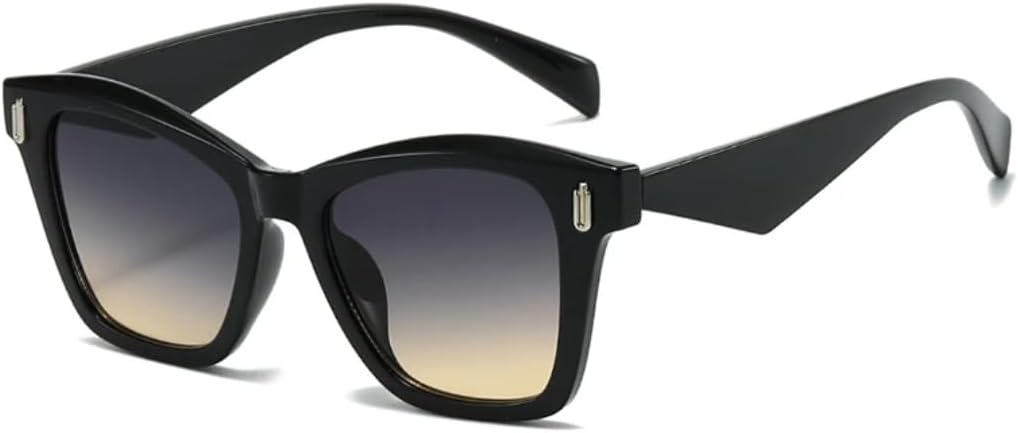 Солнцезащитные очки «кошачий глаз» Модные женские градиентные солнцезащитные очки с защитой от УФ-излучения UV400 Ретро-очки с заклепками Дизайнерские мужские солнцезащитные очки SZVVBKK, Black Gray Yellow
Солнцезащитные очки «кошачий глаз» Модные женские градиентные солнцезащитные очки с защитой от УФ-излучения UV400 Ретро-очки с заклепками Дизайнерские мужские солнцезащитные очки SZVVBKK, Black Gray Yellow