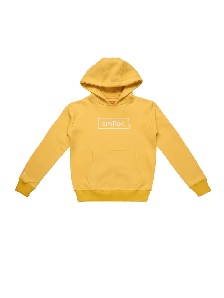 Пуловер с капюшоном smiler., желтый
Пуловер с капюшоном smiler., желтый