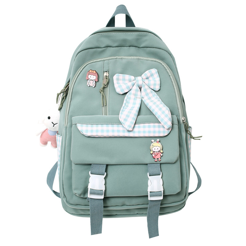 Рюкзак NIGEER Backpacks, Green+Jumpsuit Rabbit Charm+Badge
Рюкзак NIGEER Backpacks, Green+Jumpsuit Rabbit Charm+Badge
