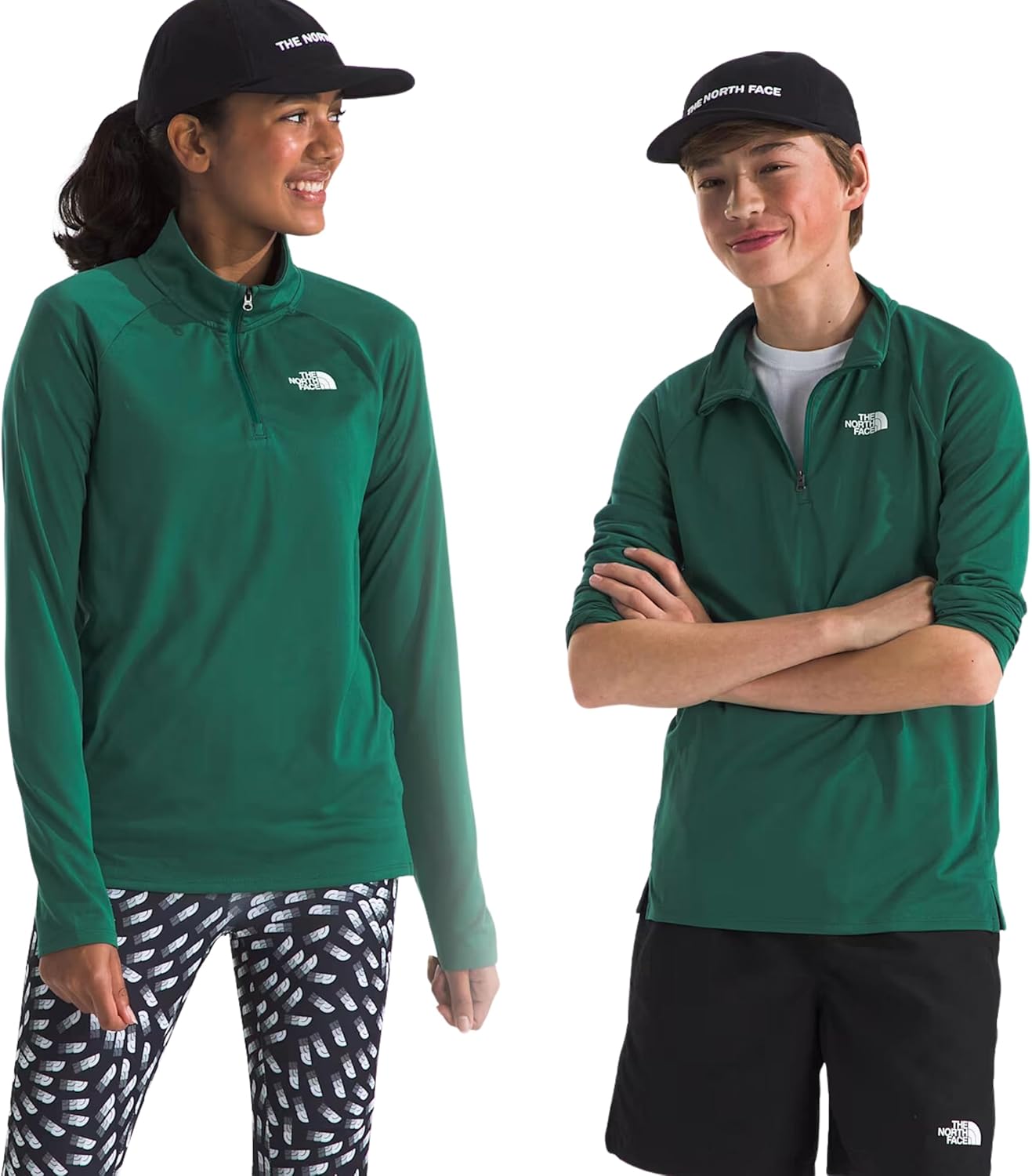 THE NORTH FACE Teen Never Stop ¼ Zip, Evergreen
THE NORTH FACE Teen Never Stop ¼ Zip, Evergreen