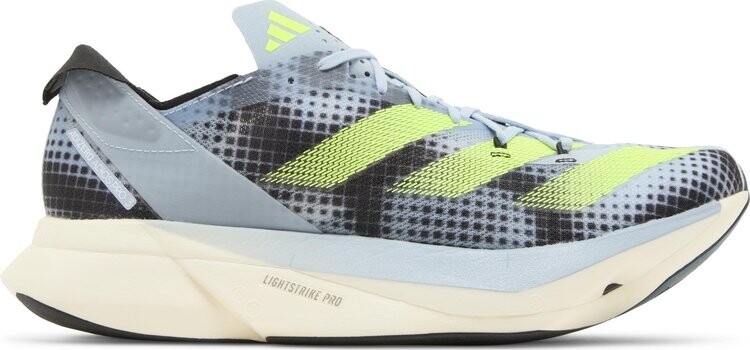 Кроссовки Adizero Adios Pro 3 'Wonder Blue Lucid Lemon', синий
Кроссовки Adizero Adios Pro 3 'Wonder Blue Lucid Lemon', синий