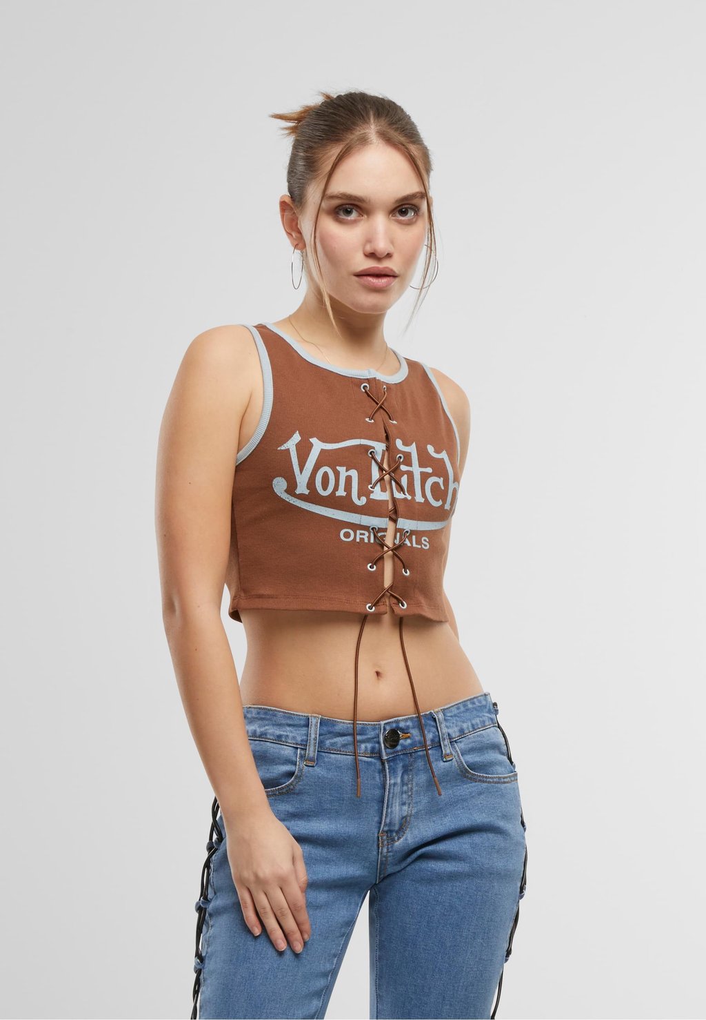 Топ SUNNY Von Dutch, коричневый
Топ SUNNY Von Dutch, коричневый