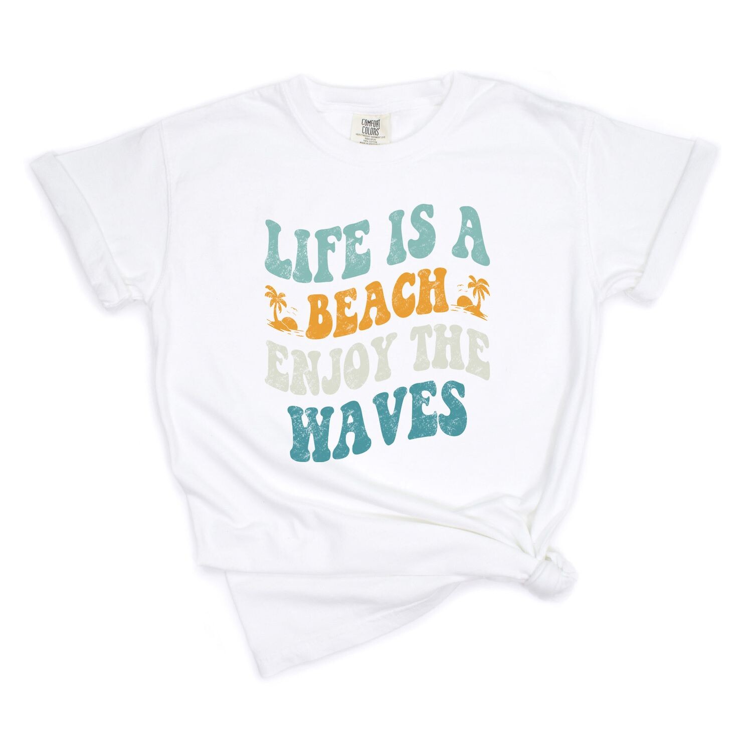 Футболки Enjoy The Waves с эффектом потертости, окрашенные в готовом виде Simply Sage Market
Футболки Enjoy The Waves с эффектом потертости, окрашенные в готовом виде Simply Sage Market