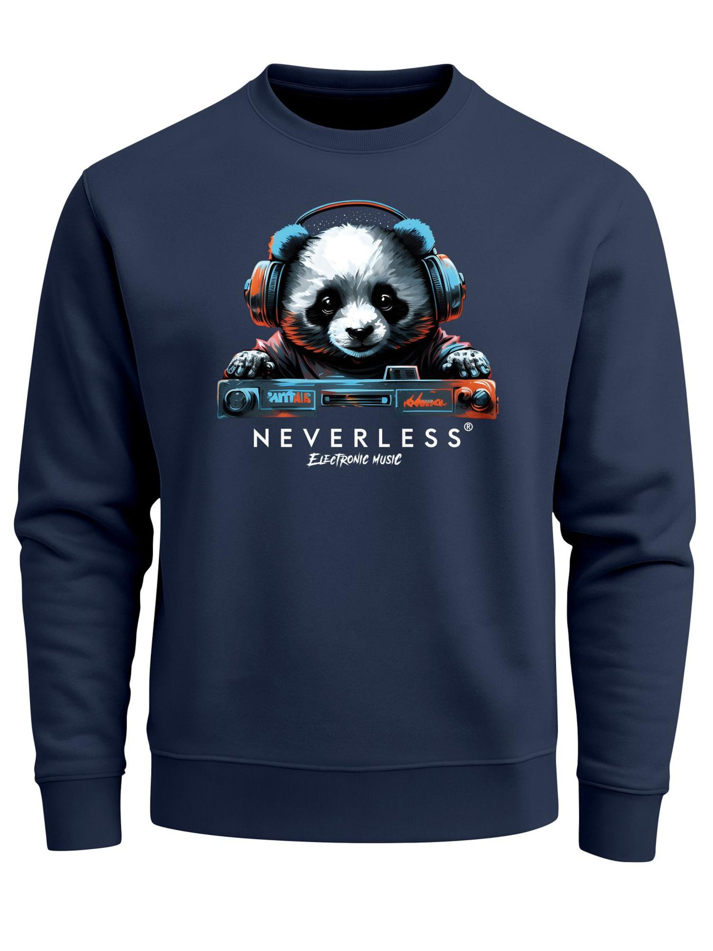 Neverless Свитшот 'Panda DJ' в цвете Navy, Синий, Neverless Свитшот 'Panda DJ' в цвете Navy
Neverless Свитшот 'Panda DJ' в цвете Navy, Синий, Neverless Свитшот 'Panda DJ' в цвете Navy