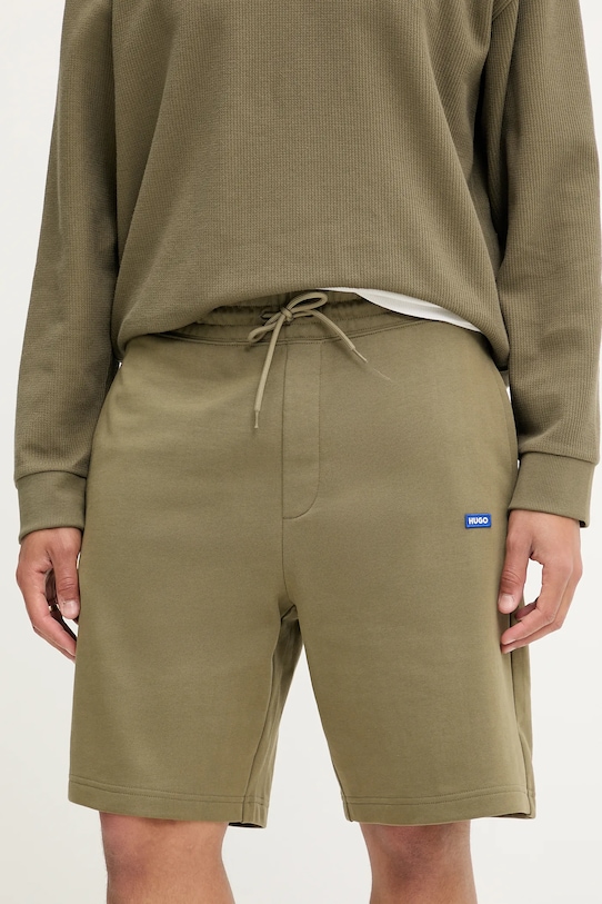 Хлопковые шорты Hugo Blue, зеленый
Хлопковые шорты Hugo Blue, зеленый