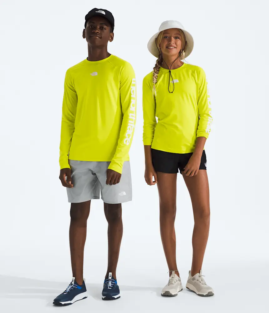 Футболка с длинным рукавом Амфибия для мальчиков и девочек The North Face, Sulphur Spring Green
Футболка с длинным рукавом Амфибия для мальчиков и девочек The North Face, Sulphur Spring Green