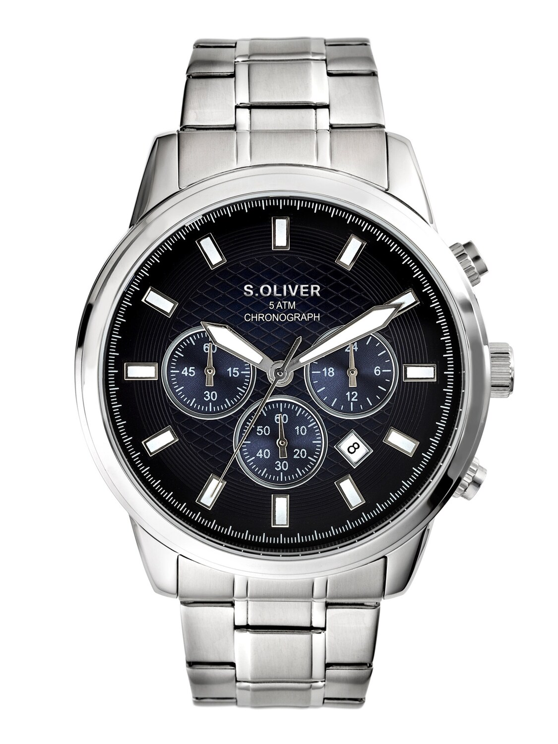 s.Oliver Серебряные аналоговые часы
s.Oliver Серебряные аналоговые часы